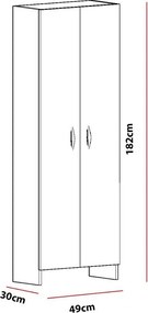 Skriňa Atlantis White