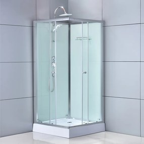 BPS-koupelny Sprchový box WSH308 90x90 biela mat