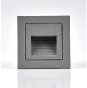 LED Vonkajšie schodiskové svietidlo Q6 LED/3W/230V IP44