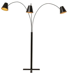 Cappellino stojacia lampa čierna