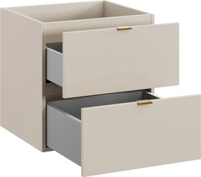 Comad Kúpeľňová skrinka pod umývadlo Dalia Cashmere 50 kašmír