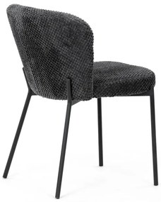 Autronic BONTEC Jedálenská stolička, sivá, látka bouclé, CT-W1077 GREY2 Farba: Béžová