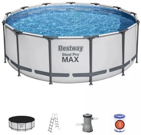 Bestway Rámový bazén 13 FT 396 x 122 cm Steel Pro Max BESTWAY 5618W