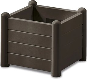 STEFANPLAST Kvetináč 30 l, hnedý