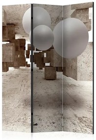 Paraván - Concrete Maze [Room Dividers]