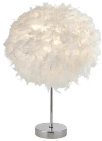 Searchlight EU60392CC - Stolná lampa HATTIE 1xE14/60W/230V