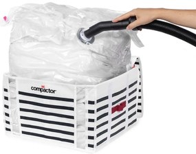 Úložný box na oblečenie Compactor Medium Mariniere 3D Vacuum Bag, 125 l