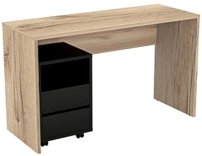 PC stolík s kontajnerom Agave Typ 03 (dub grand natural). Akcia -14%. Vlastná spoľahlivá doprava až k Vám domov. 1108241