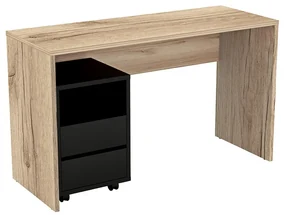 PC stolík s kontajnerom Agave Typ 03 (dub grand natural). Vlastná spoľahlivá doprava až k Vám domov. 1108241