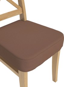Sedák na stoličku Ingolf farba produktu hnedá