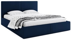 Manželská posteľ HAILEY | bez matraca 140 x 200 cm Farba: Modrá