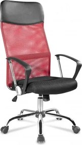 MI Kreslo LINCOLN čierno-červené