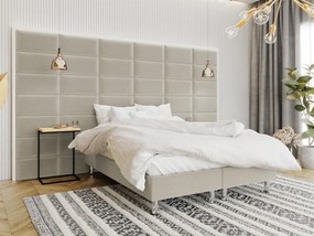 Čalúnený nástenný panel 60x30 PAG - béžový