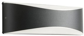 Redo 90126 - LED vonkajšie nástenné svietidlo AXEL LED/7W/230V 3000 IP65 antracit