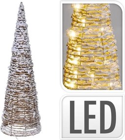 Vianočný stromček s LED – ratanový 60 cm
