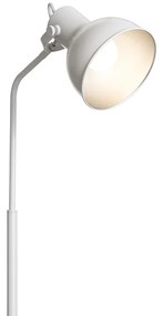 RENDL R12513 ROSITA stojanová lampa, na čítanie biela/striebornosivá