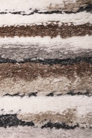 Koberec Bonanza 9202B CREAM/GREY rozmery koberec: 80x150 cm