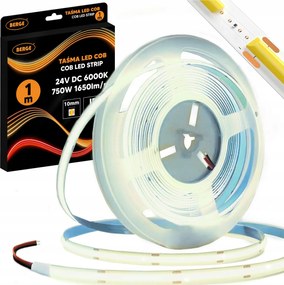 BERGE LED pásik COB Neon 24V - 528D - 15W/m - IP20 - 1650lm - 1m - studená farba
