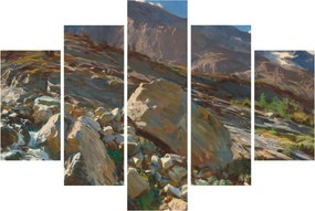 Obraz - John Singer Sargent, Simplon Pass, reprodukcia (150x105 cm)