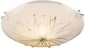 Stropné osvetlenie Calimero I 25 cm, dekoračné kamienky%