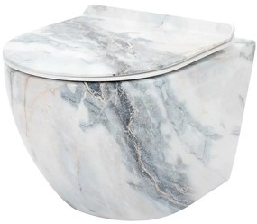 Závesná misa Carlo Mini Rimless žula shiny