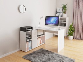 PC stolík Deborah, Dostupné farby: Biela