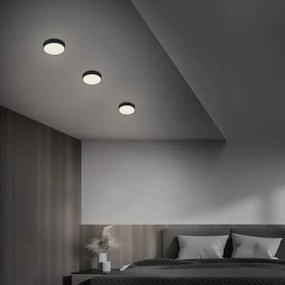 Briloner 7072-415 - LED Stropné svietidlo STAR SKY LED/11W/230V pr. 15 cm čierna