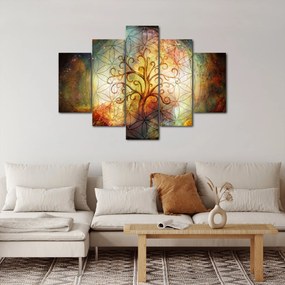 Abstraktný obraz stromu (150x105 cm)