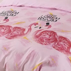 Obliečky Homa PRIMA PINK 3-dielna sada 140x200 cm