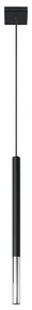 Sollux SL.0885 - Luster na lanku MOSAIC 1xG9/12W/230V čierna/chróm