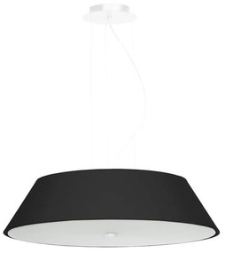 Sollux SL.0766 - Luster na lanku VEGA 5xE27/60W/230V pr. 60 cm čierna