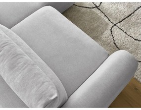 Svetlosivá rohová pohovka Aden – Bobochic Paris