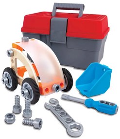 Mladý vynálezca - Zostav si svoje autíčko - 37 ks