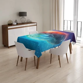Sablio Obrus Zem vo vesmíre - 90x90 cm