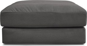 Čierna zamatová podnožka Sierra – Bobochic Paris