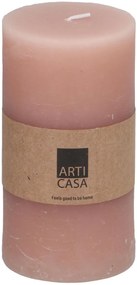 Sviečka Arti Casa, ružová, 7 x 13 cm