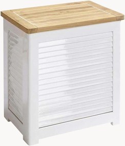 Ručne vyrobená úložná truhlica z mahagónového dreva's pokrievkou z tíkového dreva Lago