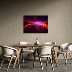 Sklenený obraz modernej abstrakcie (70x50 cm)