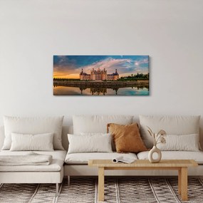 Obraz zámku (120x50 cm)