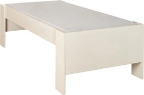 Béžová detská posteľ s úložným priestorom bez roštu 90x200 cm Captain – Roba