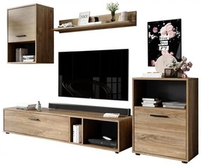 Laski Obývacia stena Halo dub