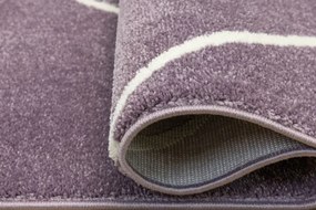 Koberec LIMA C877B fialový / krémový