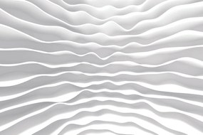 Samolepiaca tapeta abstraktné šedé vlnky