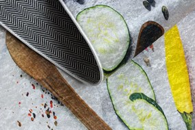 Protišmykový koberec / behúň ANDRE 33580 strieborný / zelený