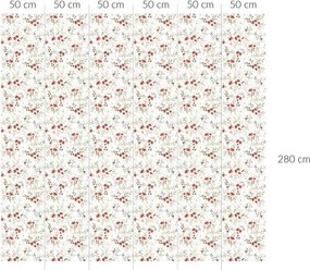 Tapeta francúzsky folk 280x50 cm