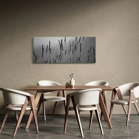 Obraz - Steblá trávy (120x50 cm)