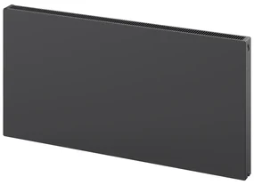 Mexen, Mexen Flat CF21 panelový radiátor 600 x 1000 mm, bočné pripojenie, 1210 W, antracit - W421F-060-100-66