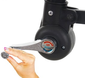 Slnečník Acerra Ø 3m polyester/oceľ - krémová so stojanom