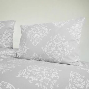 Obliečky bavlnené Atény sivé 140x200 + 70x90 EMI