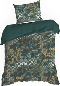 SATÉNOVÉ OBLIEČKY SPRING69 160X200 CM, 2 KS 70X80 CM VZOROVANÉ